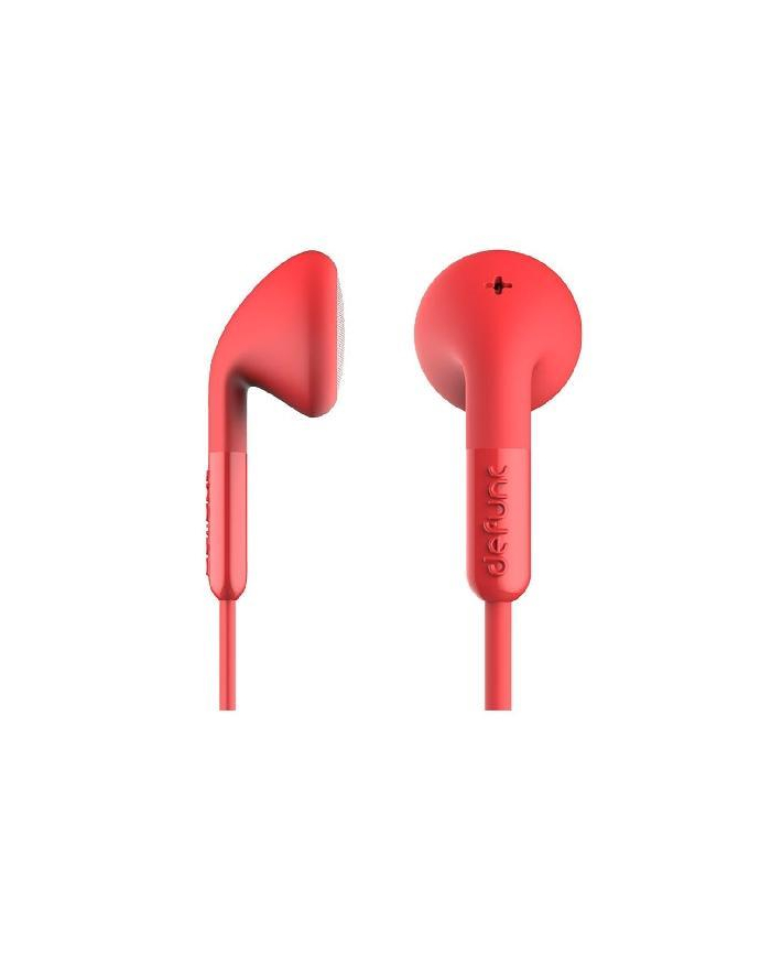 Słuchawki DeFunc Defunc + TALK D0013 (dokanałowe; z wbudowanym mikrofonem; kolor czerwony) główny