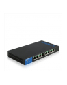 Switch Linksys LGS308MP (8x 10/100/1000Mbps) - nr 3