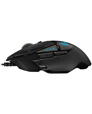 Mysz Logitech G502 Hero 910-005469 (optyczna; 16000 DPI; kolor czarny)