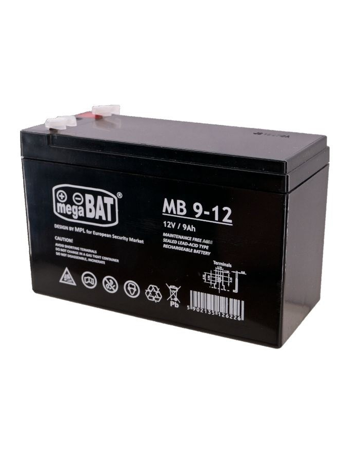 Akumulator bezobsługowy MPL POWER ELEKTRO MB 9-12 główny