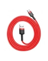 Kabel Baseus Cafule CATKLF-B09 (USB 2.0 - USB typu C ; 1m; kolor czerwony) - nr 11