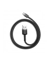 Kabel Baseus CAMKLF-AG1 (USB M - Micro USB M; 0 50m; kolor szary) - nr 8
