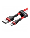 Kabel Baseus cafule CAMKLF-B09 (USB M - Micro USB M; 1m; kolor czerwony) - nr 6