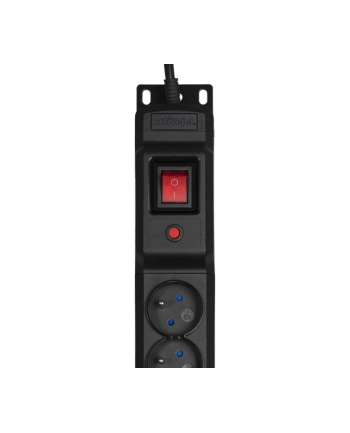 Listwa Przeciwprzepięciowa Activejet COMBO/12gn/5m/cz (12 x UTE; 10 A; 5m; kolor czarny)