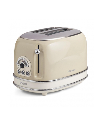 Toster Ariete Vintage 155 03 (810 W; kolor beżowy)