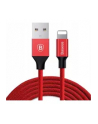 Kabel Baseus Yiven CALYW-A09 (USB 2.0 - Lightning ; 1 8m; kolor czerwony) - nr 25
