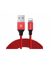 Kabel Baseus Yiven CALYW-A09 (USB 2.0 - Lightning ; 1 8m; kolor czerwony) - nr 2