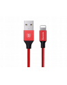 Kabel Baseus Yiven CALYW-A09 (USB 2.0 - Lightning ; 1 8m; kolor czerwony) - nr 3