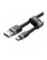 Kabel Baseus CAMKLF-AG1 (USB M - Micro USB M; 0 50m; kolor szary) - nr 3