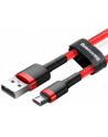 Kabel Baseus cafule CAMKLF-B09 (USB M - Micro USB M; 1m; kolor czerwony) - nr 3