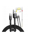 Kabel Baseus cafule CAMKLF-BG1 (USB M - Micro USB M; 1m; Szaro-czarny) - nr 15