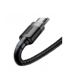 Kabel Baseus cafule CAMKLF-BG1 (USB M - Micro USB M; 1m; Szaro-czarny) - nr 16