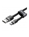 Kabel Baseus cafule CAMKLF-BG1 (USB M - Micro USB M; 1m; Szaro-czarny) - nr 2