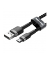 Kabel Baseus cafule CAMKLF-BG1 (USB M - Micro USB M; 1m; Szaro-czarny) - nr 7