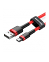 Kabel Baseus cafule CAMKLF-C09 (USB M - Micro USB M; 2m; kolor czerwony) - nr 5