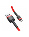 Kabel Baseus cafule CAMKLF-C09 (USB M - Micro USB M; 2m; kolor czerwony) - nr 7