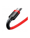 Kabel Baseus cafule CAMKLF-C09 (USB M - Micro USB M; 2m; kolor czerwony) - nr 8