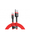 Kabel Baseus Cafule CATKLF-A09 (USB 2.0 - USB typu C ; 0 50m; kolor czerwony) - nr 18