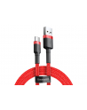 Kabel Baseus Cafule CATKLF-A09 (USB 2.0 - USB typu C ; 0 50m; kolor czerwony) - nr 5