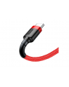 Kabel Baseus Cafule CATKLF-A09 (USB 2.0 - USB typu C ; 0 50m; kolor czerwony) - nr 6