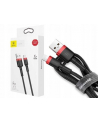 Kabel Baseus Cafule CATKLF-A91 (USB 2.0 - USB typu C ; 0 50m; kolor czarno-czerwony) - nr 3