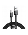 Kabel Baseus Cafule CATKLF-AG1 (USB 2.0 - USB typu C ; 0 50m; kolor ciemnoszary) - nr 3