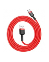 Kabel Baseus Cafule CATKLF-B09 (USB 2.0 - USB typu C ; 1m; kolor czerwony) - nr 16