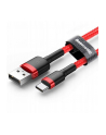 Kabel Baseus Cafule CATKLF-B09 (USB 2.0 - USB typu C ; 1m; kolor czerwony) - nr 1