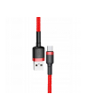 Kabel Baseus Cafule CATKLF-B09 (USB 2.0 - USB typu C ; 1m; kolor czerwony) - nr 2