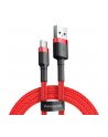 Kabel Baseus Cafule CATKLF-B09 (USB 2.0 - USB typu C ; 1m; kolor czerwony) - nr 4