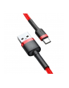 Kabel Baseus Cafule CATKLF-B09 (USB 2.0 - USB typu C ; 1m; kolor czerwony) - nr 7