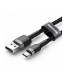 Kabel Baseus Cafule CATKLF-B91 (USB 2.0 - USB typu C ; 1m; kolor czarno-czerwony) - nr 2