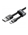 Kabel Baseus Cafule CATKLF-BG1 (USB 2.0 - USB typu C ; 1m; Szaro-czarny) - nr 7