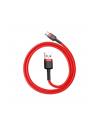 Kabel Baseus Cafule CATKLF-C09 (USB 2.0 - USB typu C ; 2m; kolor czarno-czerwony) - nr 6