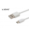 Kabel SAVIO CL-124 (Micro USB - USB 2.0 typu A ; 2m; kolor biały) - nr 4