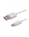Kabel SAVIO CL-126 (USB 2.0 typu C - USB 2.0 typu A ; 1m; kolor biały) - nr 4