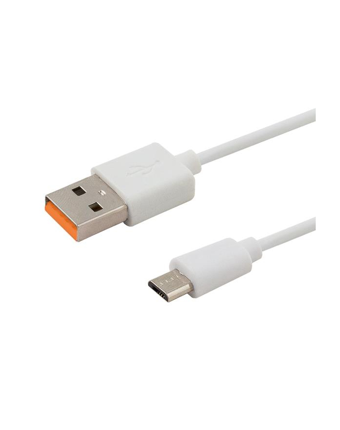 Kabel SAVIO CL-127 (Micro USB typu B - USB 2.0 typu A ; 1m; kolor biały) główny