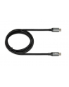 Kabel IBOX IKUMTC31G2 (USB - USB 3.0 Typu C ; 1m; kolor czarny) - nr 1
