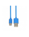 Kabel IBOX IKUMTCB (USB 2.0 typu A - USB typu C ; 1m; kolor niebieski) - nr 11