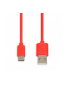 Kabel IBOX IKUMTCR (USB 2.0 typu A - USB typu C ; 1m; kolor czerwony) - nr 11