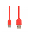 Kabel IBOX IKUMTCR (USB 2.0 typu A - USB typu C ; 1m; kolor czerwony) - nr 2