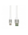 Kabel IBOX IKUMTCWQC (USB 2.0 typu A - USB typu C ; 1 5m; kolor biały) - nr 10