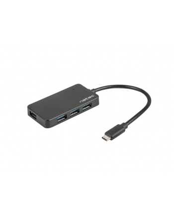 Hub NATEC Silkworm NHU-1343 (4x USB 3.0; kolor czarny)