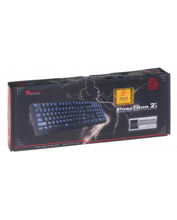 Klawiatura Thermaltake eSports Poseidon Z KB-PIZ-KBBLGR-01 (mechaniczna; USB 2.0; (DE); kolor czarny) nr 2