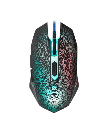 Zestaw mysz + podkładka komputerowa defender Shock 52110 (optyczna; 3200 DPI; kolor czarny) nr 1