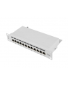 Patch panel Lanberg PPF6-9012-S (1U; 10 ; kat. 6; FTP; 12xRJ-45) - nr 12