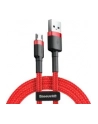 Kabel Baseus cafule CAMKLF-C09 (USB M - Micro USB M; 2m; kolor czerwony) - nr 10