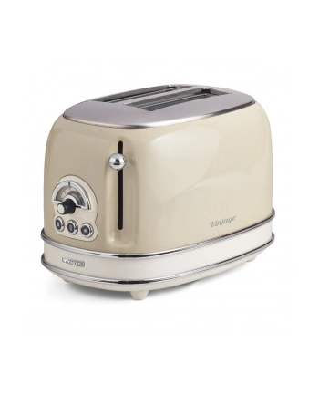 Toster Ariete Vintage 155 03 (810 W; kolor beżowy)