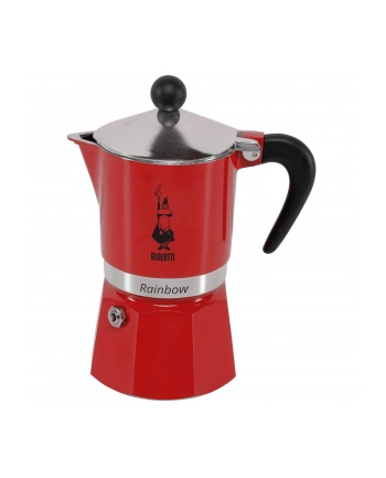 Kawiarka BIALETTI Rainbow (kolor czerwony)