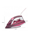 Żelazko parowe Clatronic DB 3705 (2600W; kolor różowy) - nr 12